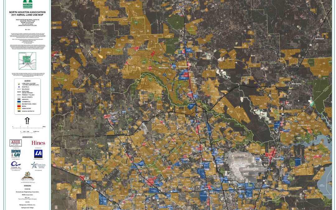 NHA Prints 2011 Aerial Land Use Map