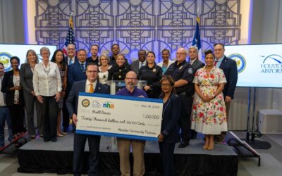 IAH, City of Houston and Partners Present $20,000 to Anti-Human Trafficking Organizations